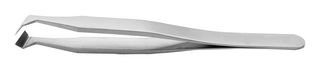 15AP.C - Tweezer, Cutting, Bent, Flat, Carbon Steel, 120 mm - IDEAL-TEK