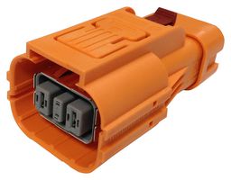 HVSL630062A10610 - Automotive Connector, Excel Mate Eco HVSL630 Series, Straight Plug, 2 Contacts, Crimp Pin - AMPHENOL PCD SHENZHEN