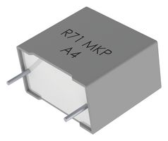 R71VF3100AA30K - General Purpose Film Capacitor, Metallized PP, Radial Box - 2 Pin, 0.1 µF, ± 10%, 250 V, 520 V - KEMET