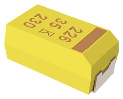 T491C106K016AT7280 - Surface Mount Tantalum Capacitor, 10 µF, 16 V, 2312 [6032 Metric], ± 10%, 1.8 ohm, C - KEMET
