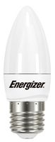 S8880 - LED Light Bulb, Frosted Candle, E27 / ES, Warm White, 2700 K, Not Dimmable - ENERGIZER