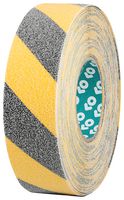 AT2000 BLACK/YELLOW 18M X 50MM - Anti Slip Tape, PVC (Polyvinyl Chloride), Black, Yellow, 50.8 mm x 18 m - ADVANCE TAPES