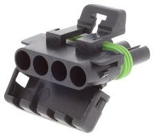 12020832 - Automotive Connector Housing, Weather Pack Tower, Receptacle, 4 Ways - APTIV / DELPHI