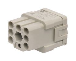 HDC HQ 7 FC - Heavy Duty Connector, RockStar HQ, Insert, 7+PE Contacts, 1, Receptacle - WEIDMULLER