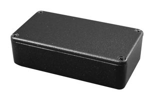 1590B2BK - Metal Enclosure, Small, Diecast Aluminium, 37.5 mm, 60.5 mm, 112.4 mm, IP54 - HAMMOND