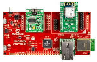 DM320104-BNDL - Development Board, Curiosity PIC32MZ Bundle, Amazon FreeRTOS Development - MICROCHIP