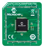 MA330042 - Daughter Board, dsPIC33CK256MP508 DSC, Plug-In Module, 16-Bit, For Explorer Boards - MICROCHIP