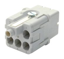 93601-0435 - Heavy Duty Connector, 93601, Insert, 5 Contacts, 3A, Receptacle - MOLEX