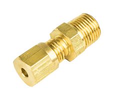 XF-1334-FAR - Compression Gland, Brass, 1/4" BSPT Tapered, 1/4" Probe Size - LABFACILITY