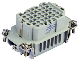 T2030422201-000 - Heavy Duty Connector, HDD, Insert, 42+PE Contacts, 10B, Receptacle - TE CONNECTIVITY