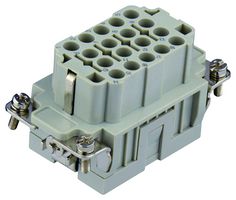 T2050182201-007 - Heavy Duty Connector, HEE, Insert, 18+PE Contacts, Receptacle - TE CONNECTIVITY