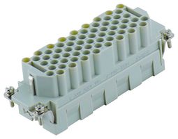 T2050643201-007 - Heavy Duty Connector, HEEE, Insert, 64+PE Contacts, Receptacle - TE CONNECTIVITY