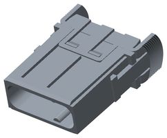 T2111032101-007 - Heavy Duty Connector, HMN, Insert, 3 Contacts, Plug, Crimp Pin - Contacts Not Supplied - TE CONNECTIVITY