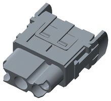 T2111032201-007 - Heavy Duty Connector, HMN, Insert, 3 Contacts, Receptacle, Crimp Socket - Contacts Not Supplied - TE CONNECTIVITY