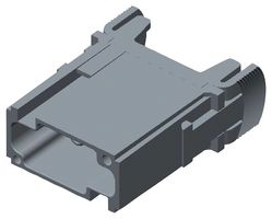 T2111062101-007 - Heavy Duty Connector, HMN, Insert, 6 Contacts, Plug, Crimp Pin - Contacts Not Supplied - TE CONNECTIVITY