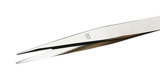 RRS - Tweezer, Heavy Duty, Straight, Pointed, Stainless Steel, 140 mm Length - WELLER EREM