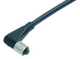 79-3104-32-03 - Sensor Cable, 90° M5 Receptacle, Free End, 3 Positions, 2 m, 6.6 ft, 707 - BINDER