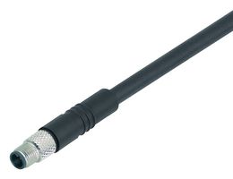 79-3107-32-04 - Sensor Cable, M5 Plug, Free End, 4 Positions, 2 m, 6.6 ft, 707 - BINDER