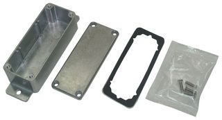 MC003595 - Metal Enclosure, Wall Mount, Diecast Aluminium, 89.1 mm, 35 mm, 30 mm, IP66 - MULTICOMP PRO