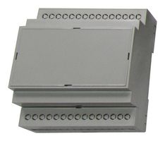 MC003619 - Plastic Enclosure, DIN Rail, ABS, 90.2 mm, 83.6 mm, 57.5 mm - MULTICOMP PRO