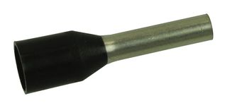 9019120000 - Wire Ferrule, Single Wire, 16 AWG, 1.5 mm², 8 mm, Black - WEIDMULLER
