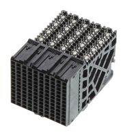 76160-1020 - Connector, Impact 76160, 120 Contacts, 1.9 mm, Receptacle, Press Fit, 12 Rows - MOLEX