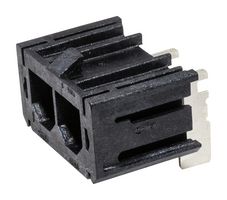 172043-0201 - Pin Header, Power, 7.49 mm, 1 Rows, 2 Contacts, Through Hole Right Angle, Super Sabre 172043 - MOLEX