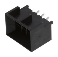 44432-0602 - Pin Header, Board-to-Board, 3 mm, 2 Rows, 6 Contacts, Through Hole Straight - MOLEX