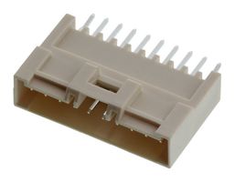 55487-1019 - Pin Header, Wire-to-Board, 2 mm, 1 Rows, 10 Contacts, Through Hole Straight, MicroTPA 55487 - MOLEX