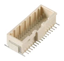 55763-2070 - Pin Header, Wire-to-Board, 2 mm, 2 Rows, 20 Contacts, Surface Mount Straight, MicroClasp 55763 - MOLEX