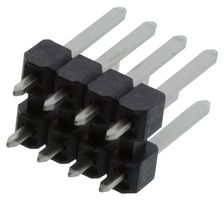 75757-1441 - Pin Header, Power, 3.5 mm, 2 Rows, 8 Contacts, Through Hole Straight, MX150 75757 - MOLEX