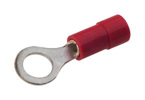 19054-0032 - Ring Tongue Terminal, M2.5, #4, 18 AWG, 1.5 mm², InsulKrimp 19054, Red - MOLEX