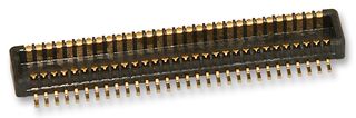 55560-0507 - Mezzanine Connector, Header, 0.5 mm, 2 Rows, 50 Contacts, Surface Mount, Brass - MOLEX