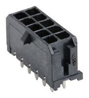 43045-1029 - Pin Header, Power, 3 mm, 2 Rows, 10 Contacts, Through Hole Straight, Micro-Fit 3.0 43045 - MOLEX