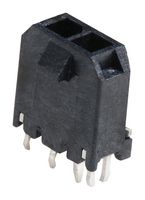 43650-0220 - Pin Header, Power, Wire-to-Board, 3 mm, 1 Rows, 2 Contacts, Through Hole Straight - MOLEX