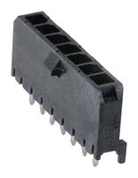 43650-0715 - Pin Header, Power, 3 mm, 1 Rows, 7 Contacts, Through Hole Straight, Micro-Fit 3.0 43650 - MOLEX