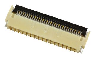 502598-2393 - FFC / FPC Board Connector, 0.3 mm, 23 Contacts, Receptacle, Easy-On 502598, Surface Mount - MOLEX