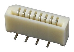 52808-0770 - FFC / FPC Board Connector, 1 mm, 7 Contacts, Receptacle, Easy-On 52808, Surface Mount - MOLEX
