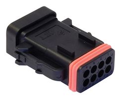 132015-0134 - Automotive Connector Housing, Trident CTC, Plug, 8 Ways - ITT CANNON