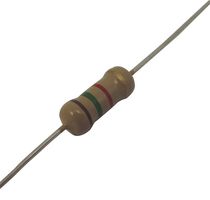 CFR200J1K5 - Through Hole Resistor, 1.5 kohm, CFR, 2 W, ± 5%, Axial Leaded, 500 V - NEOHM - TE CONNECTIVITY