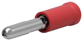 141462-1 - Closed End Splice, PIDG, Crimp, 20 AWG, 15 AWG, 1.5 mm², Red - AMP - TE CONNECTIVITY