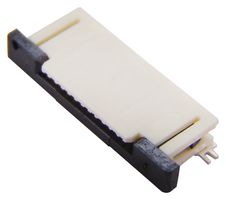 52745-1197 - FFC / FPC Board Connector, 0.5 mm, 11 Contacts, Receptacle, Easy-On 52745, Surface Mount, Top - MOLEX