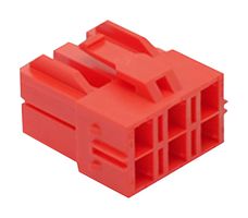 151049-2609 - Connector Housing, CP-6.5 151049, Receptacle, 6 Ways, 6.5 mm, Molex CP-6.5 151049 Series Contacts - MOLEX