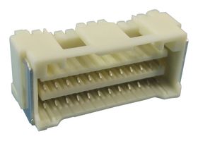503154-3090 - PCB Receptacle, Wire-to-Board, 1.5 mm, 2 Rows, 30 Contacts, Surface Mount, CLIK-Mate 503154 - MOLEX
