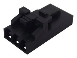 50-57-9703 - Connector Housing, SL 70066, Receptacle, 3 Ways, 2.54 mm, 70058, 71851 Crimp Terminals - MOLEX