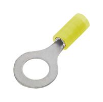 19073-0231 - Ring Tongue Terminal, M6, 1/4", 10 AWG, 6 mm², Avikrimp 19073, Yellow - MOLEX