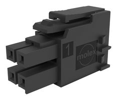 172258-3104 - Connector Housing, Ultra-Fit, Receptacle, 4 Ways, 3.5 mm, Molex Ultra-Fit Series Contacts - MOLEX