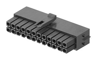 206461-1200 - Connector Housing, Micro-Fit+ 206461, Receptacle, 12 Ways, 3 mm, 206460, 206462 Crimp Terminals - MOLEX