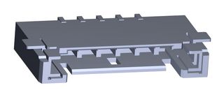 503763-0591 - Pin Header, Signal, 1 mm, 1 Rows, 5 Contacts, Surface Mount Right Angle, Pico-Lock 503763 - MOLEX