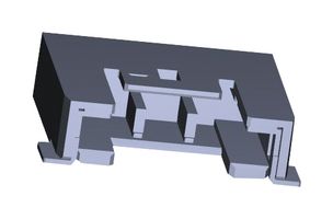 504050-0291 - Pin Header, Signal, 1.5 mm, 1 Rows, 2 Contacts, Surface Mount Right Angle, Pico-Lock 504050 - MOLEX